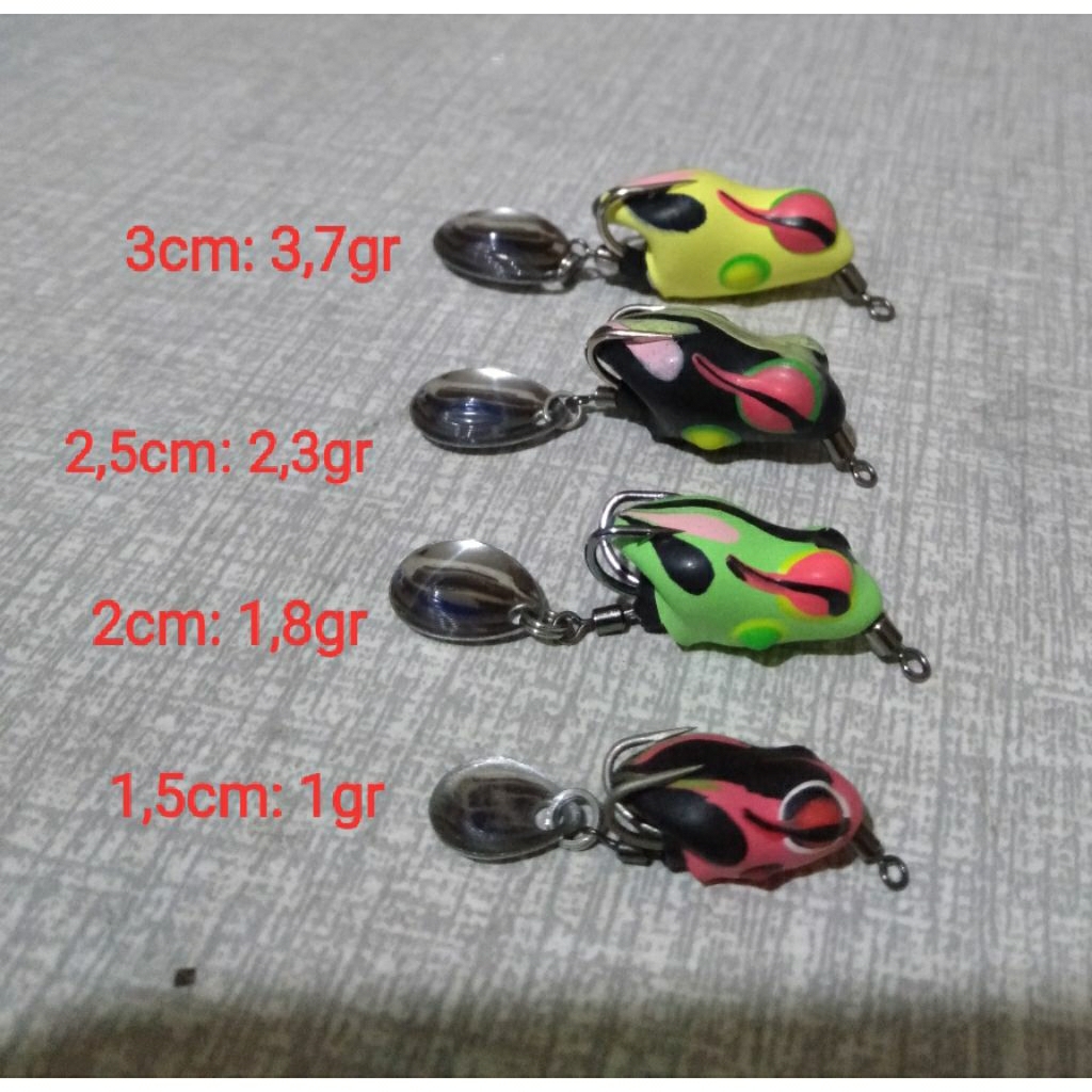 soft frog 2,5cm mbambit lure