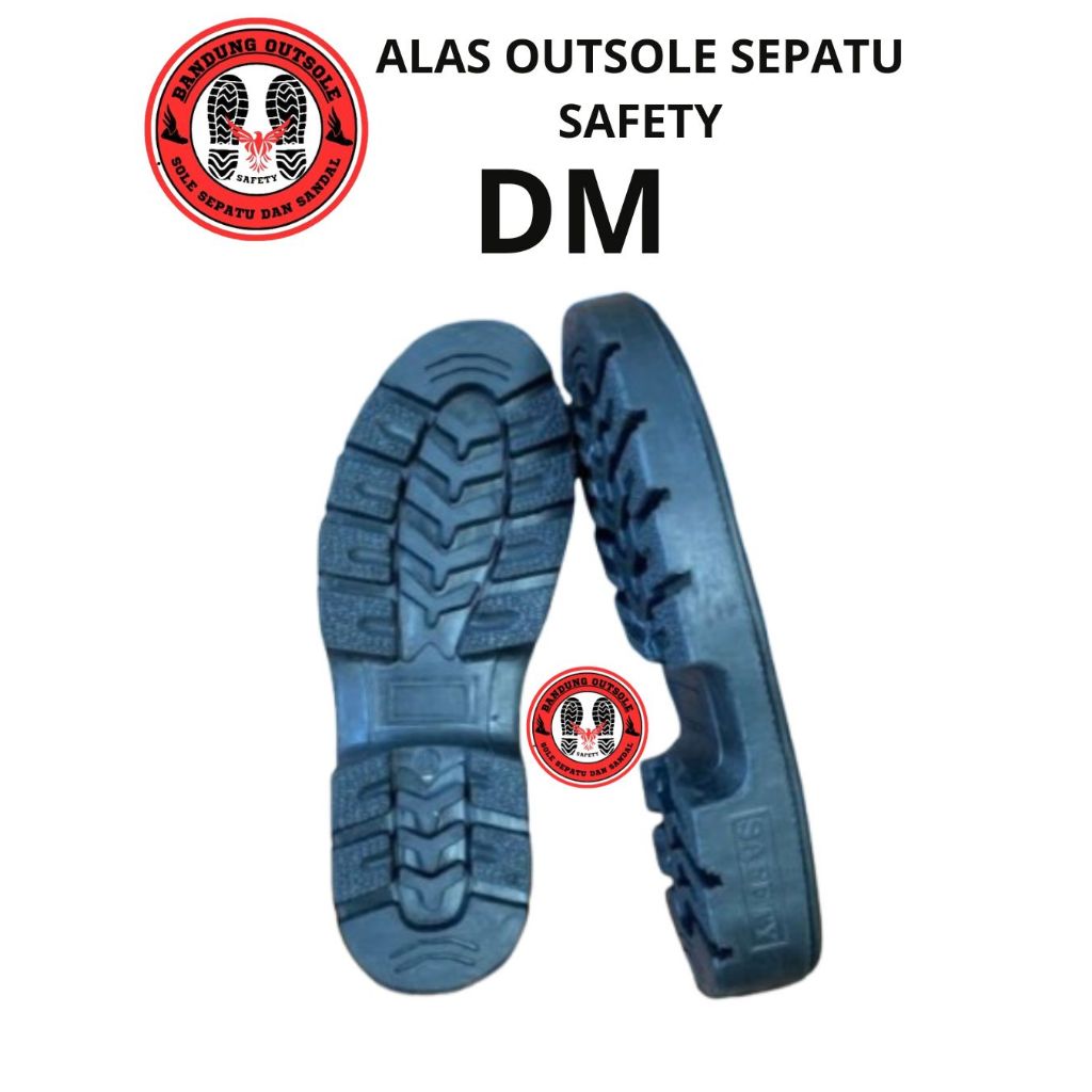Alas Outsole Sepatu Safety DM Bahan Karet Mentah