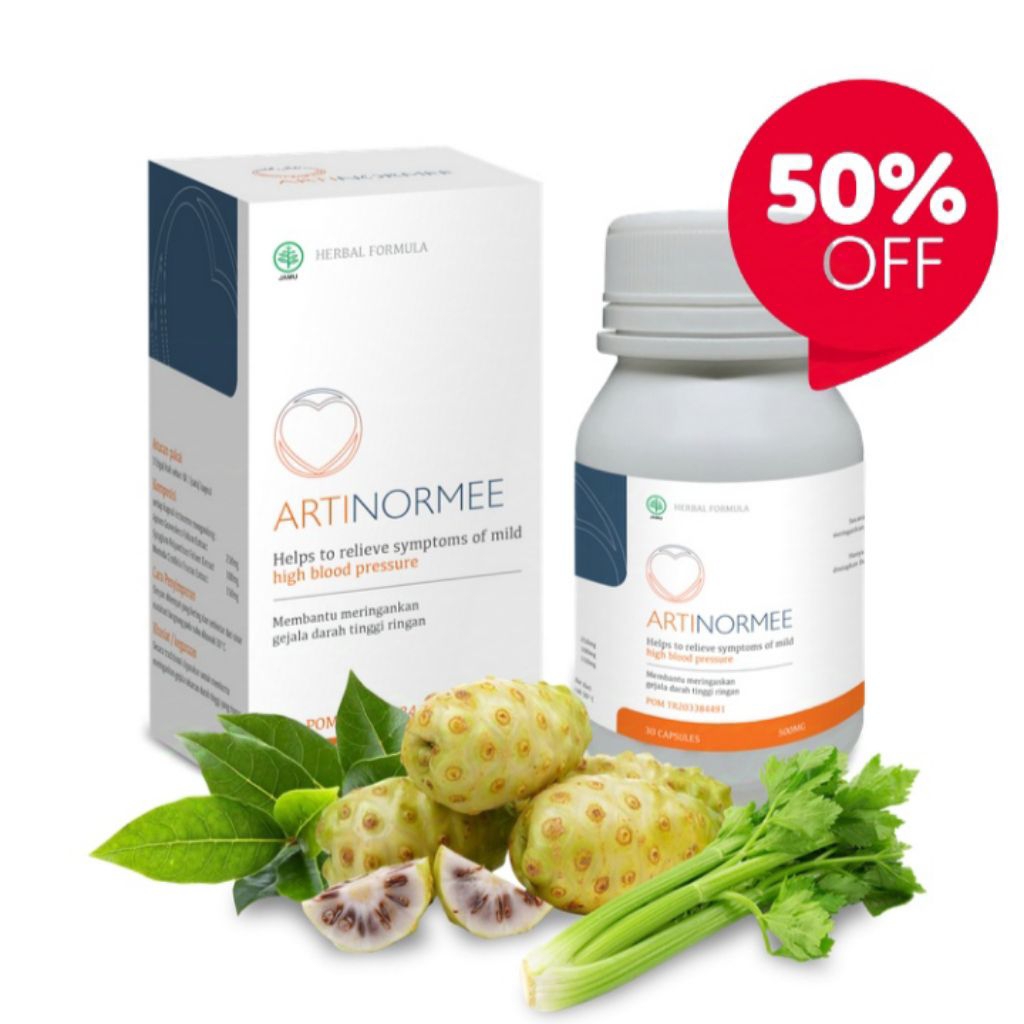 Artinormee Asli Original Obat Herbal Hipertensi