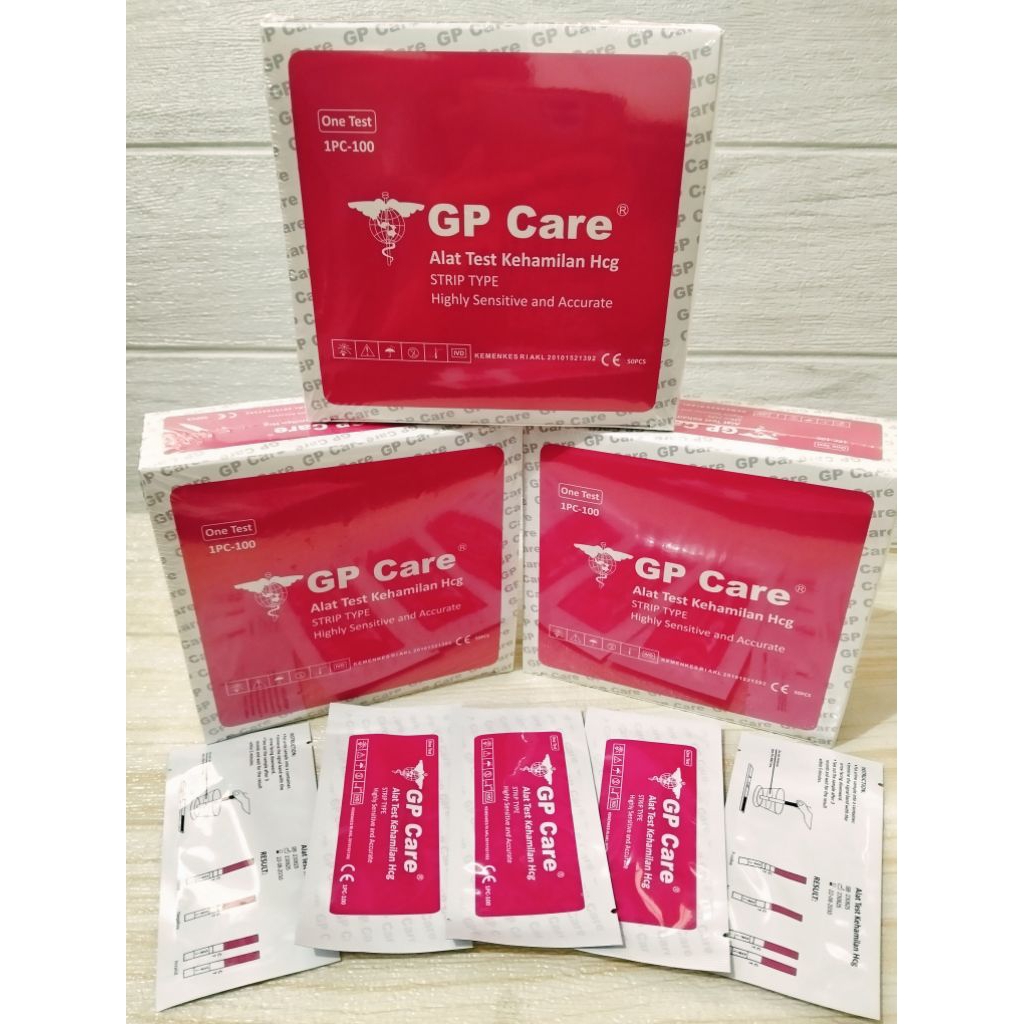 Alat tes kehamilan Strip HCG GP Care (ECERAN)