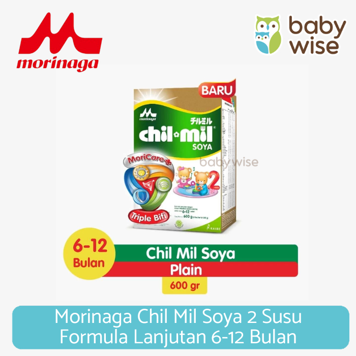 Morinaga Chil Mil Soya 2 Susu Formula Lanjutan 6-12 Bulan - Susu Bayi