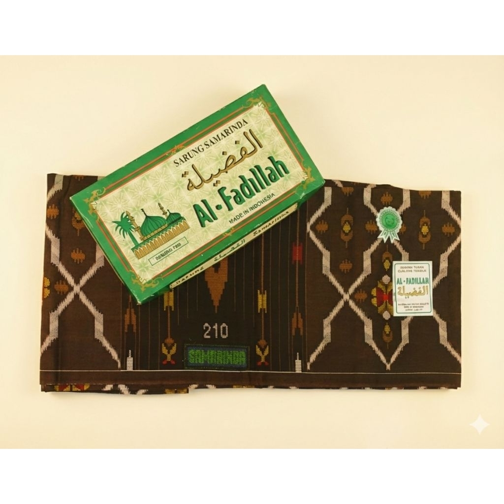 NEW sarung al fadilah warna coklat