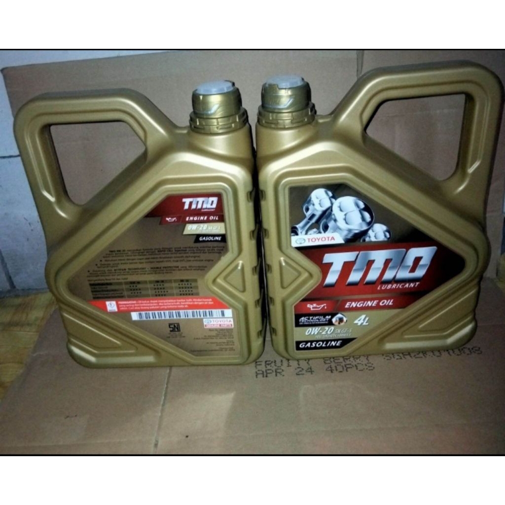 Oli Mesin Mobil TMO gold 0w20 (4L) Original
