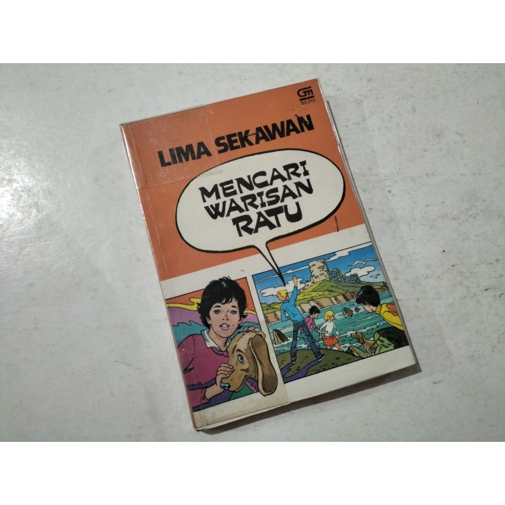 Novel Lima Sekawan Mencari Warisan Ratu (knrs(, karya Claude Voiler