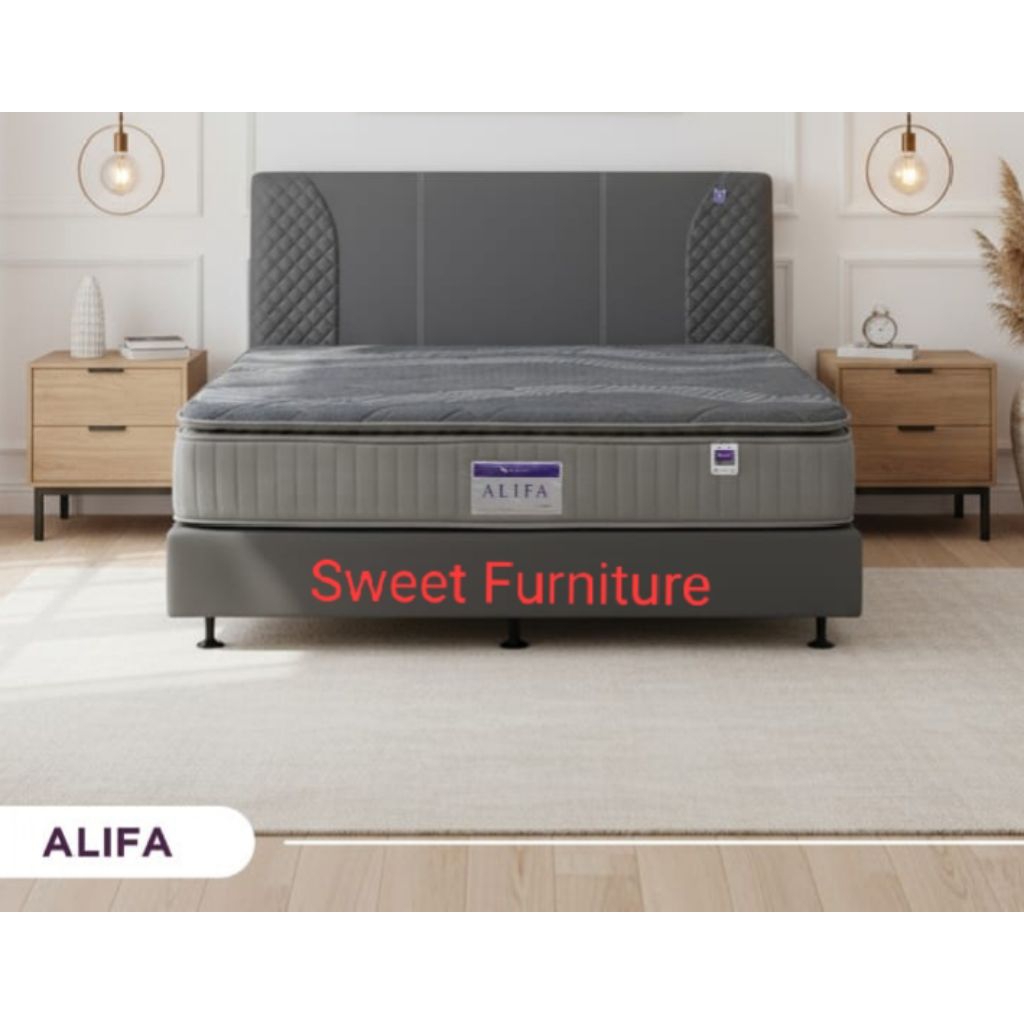 springbed angel alifa pillow top tebal 30cm