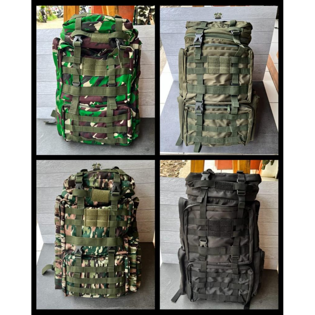 Tas Ransel Raider Army Besar Jumbo 85 liter Tactical
