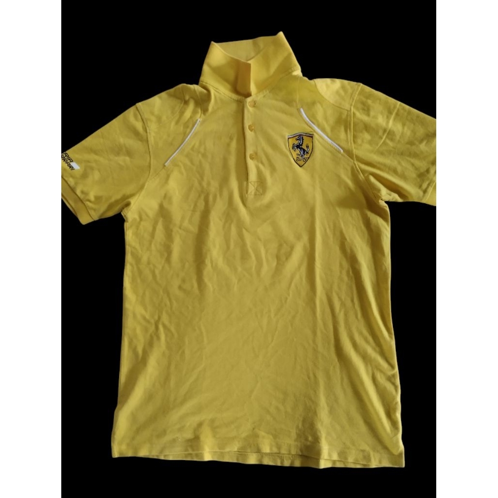 Kaos Kerah Ferrari Size XL