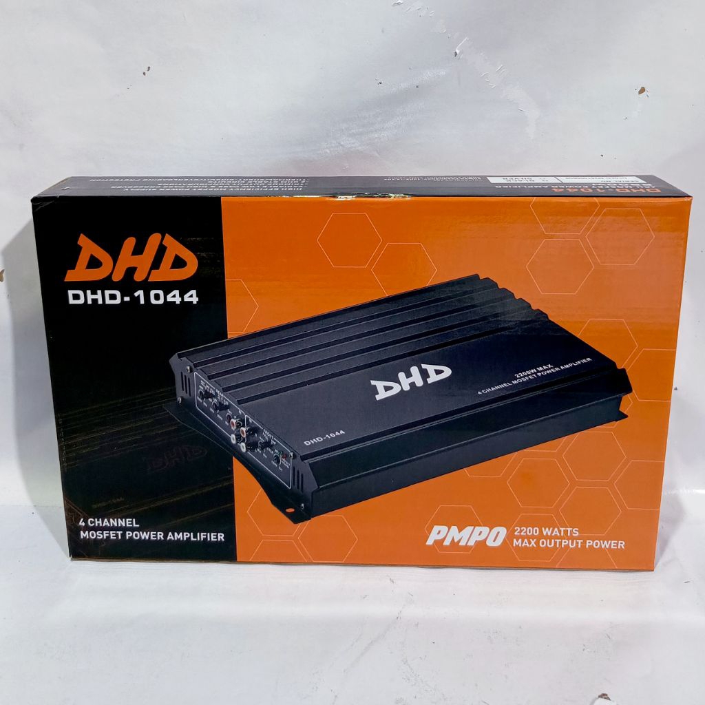 power mobil DHD 1044 power 4channel power murah