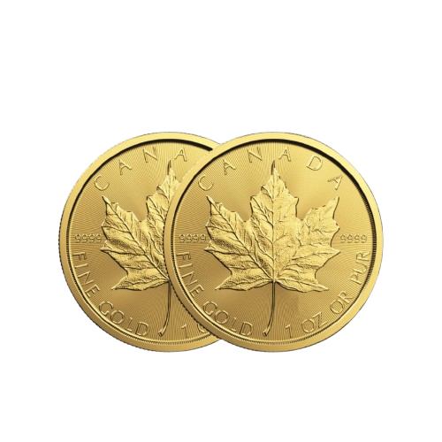 Koin Emas Gold Canadian maple  | Gold Coin 0.1 - 025 - 0.5 Fine Gold 9999 - 2026 100% Original