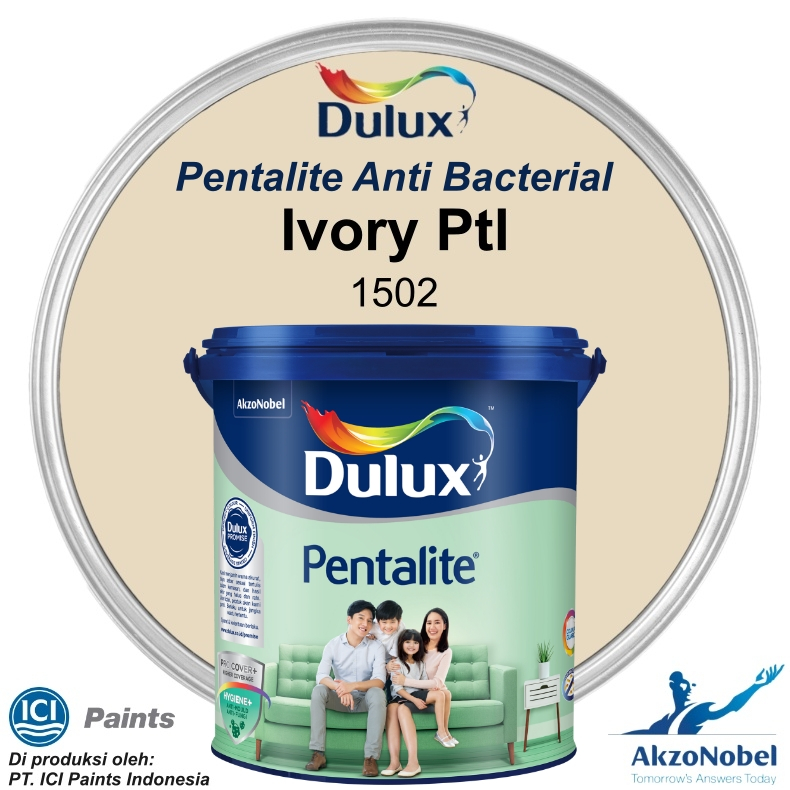 CAT DULUX PENTALITE (RM) 2.5 LT - IVORY 1502