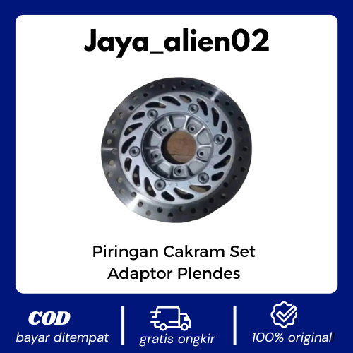 Piringan Cakram Set Adaptor Plendes Honda Megapro Mono Megapro Lama Tiger