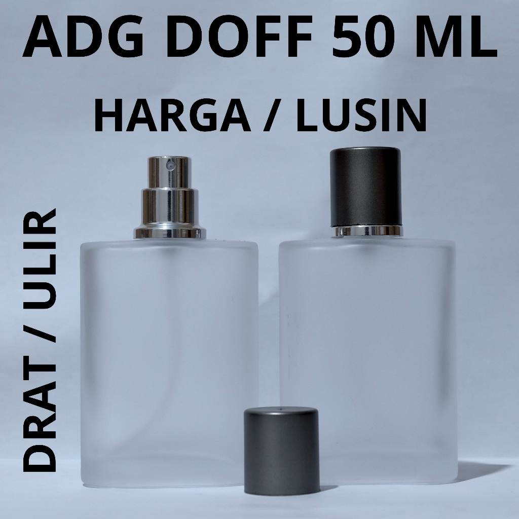 (1 PCS) GROSIR ADG 50ML. BOTOL PARFUM MODEL ADG UKURAN 50CC. HARGA PERPCS