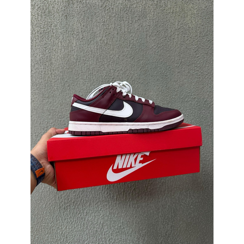 Sepatu NIKE DUNK LOW RETRO DARK BEETROOT preloved shoes