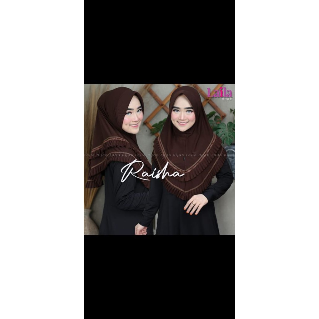 HIJAB LAILA RAISHA//HIJAB INSTAN DEWASA//HIJAB INSTAN