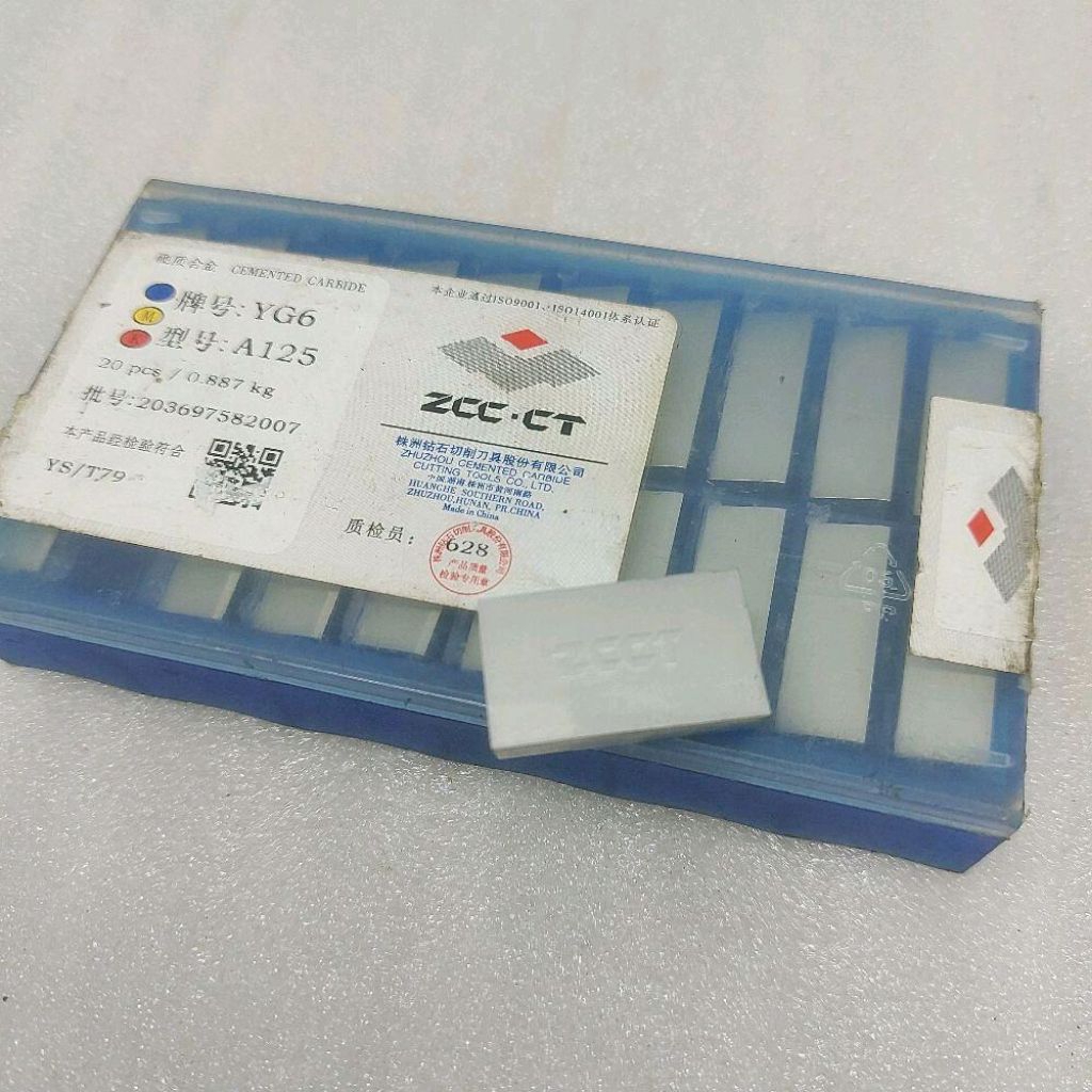 PAHAT WIDIA YG 6 A125 eceran/ betel Tungsten carbide / widia YG6 A125