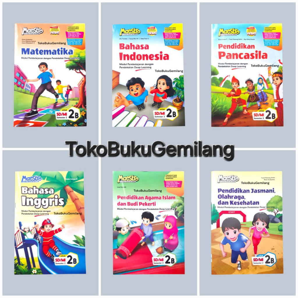 LKS MAESTRO KELAS 2 SD SEMESTER 2 TAHUN AJARAN 2025/2026 KURIKULUM MERDEKA