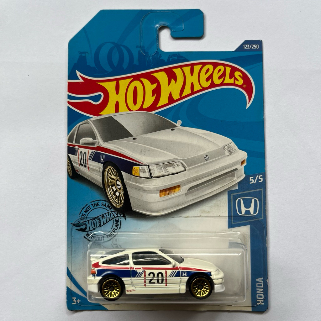 Hotwheels 88 Honda CRX putih