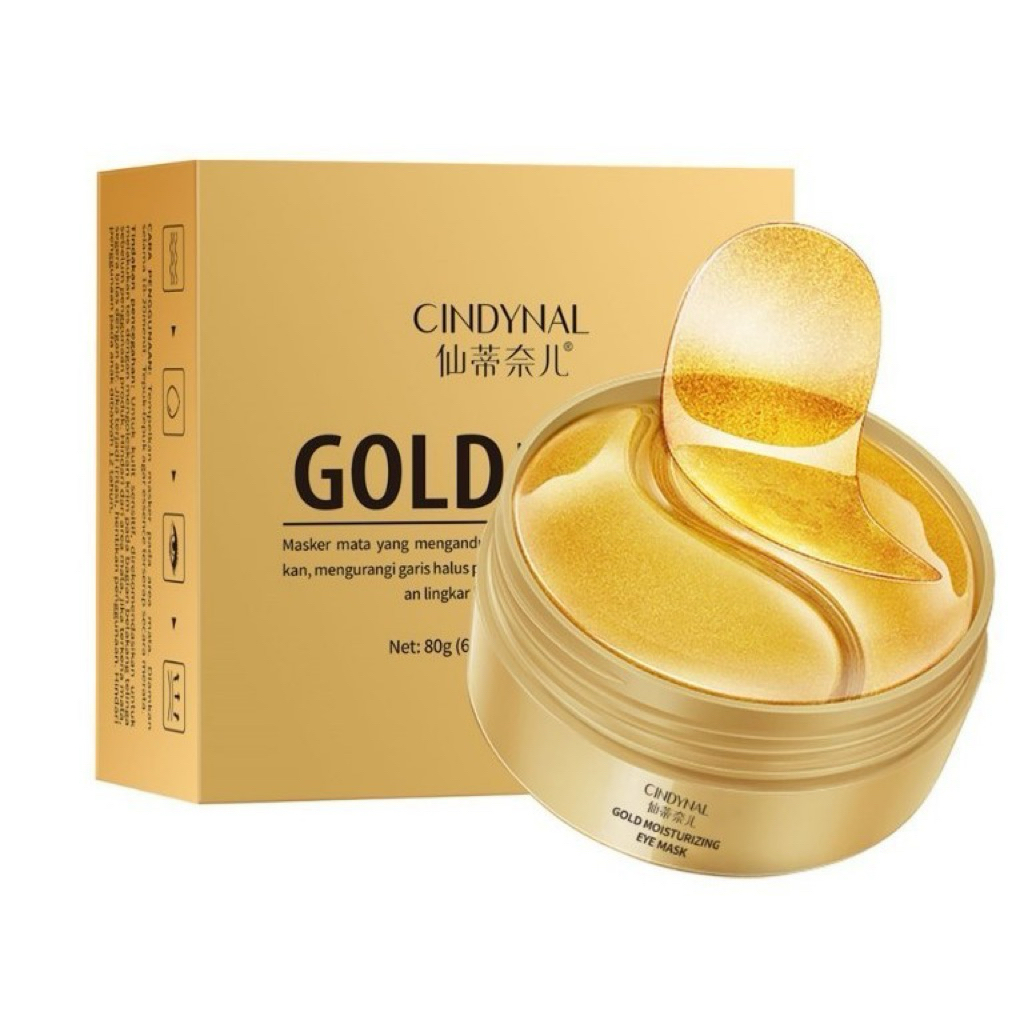 CINDYNAL Eyemask Gold 23K Masker Mata Cindynal Type Gold 24K