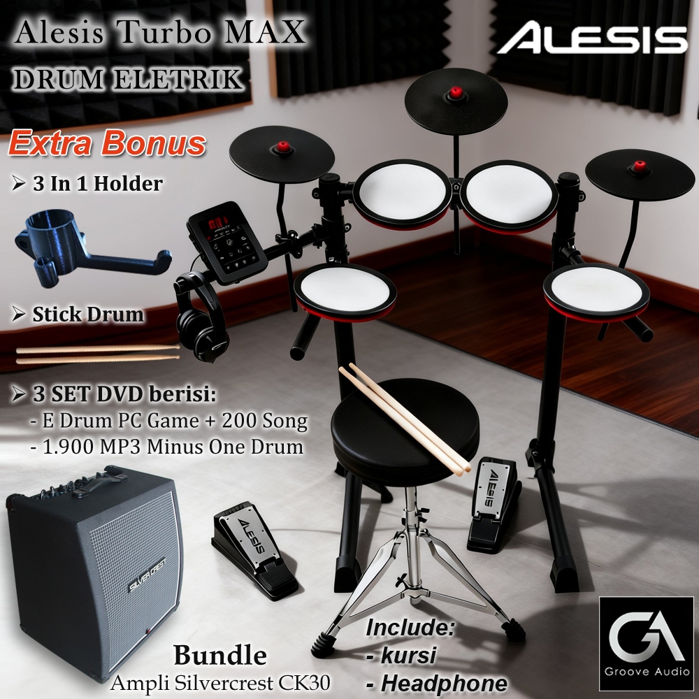 Alesis TURBO MAX KIT Electric Drum / Drum Elektrik