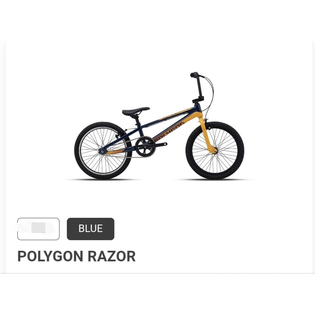 Sepeda anak POLYGON BMX RAZOR PRO PRO XL 20 inch