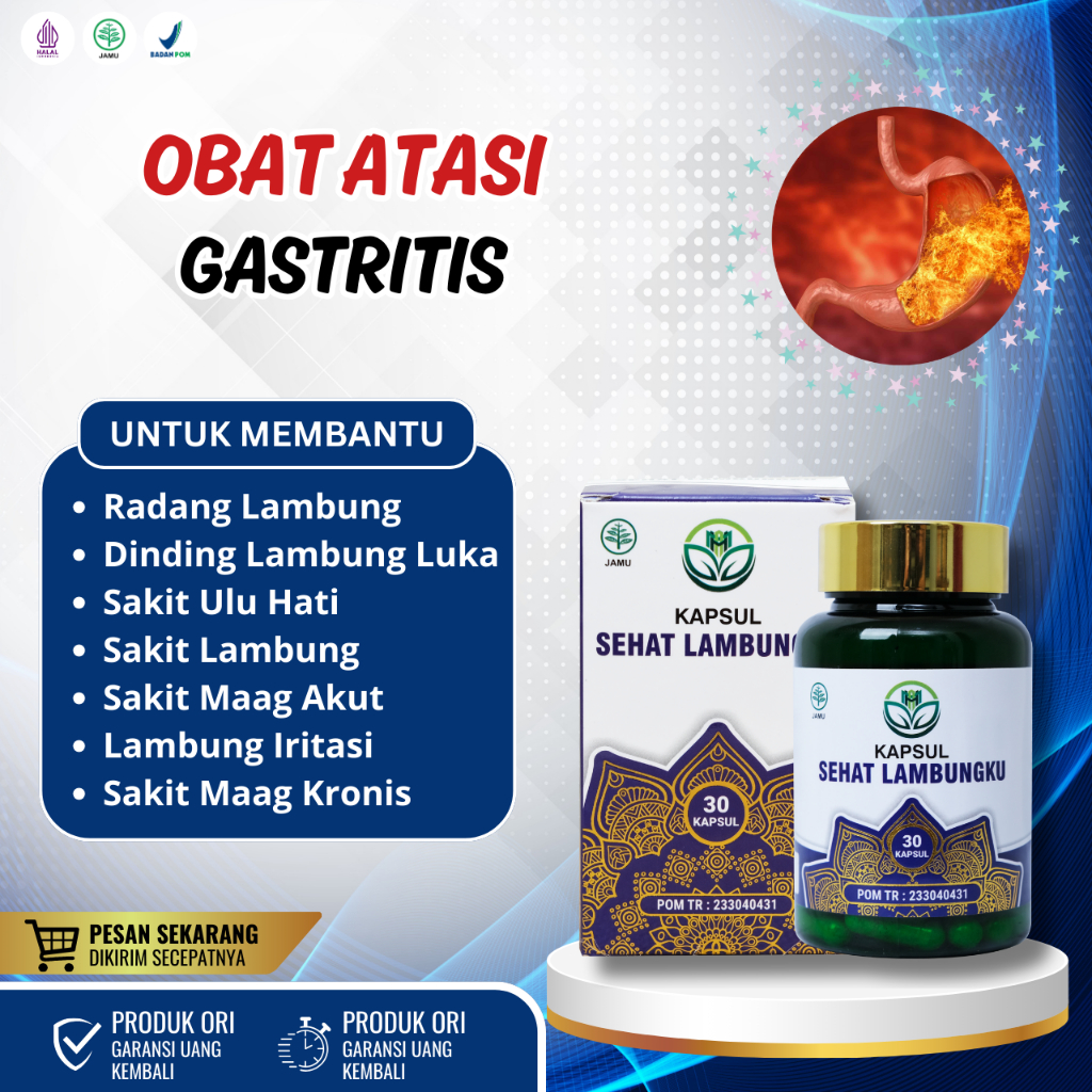Obat Gastritis, Obat Sakit Maag Akut Kronis, Obat Radang Lambung, Obat Lambung Iritasi, Obat Radang 