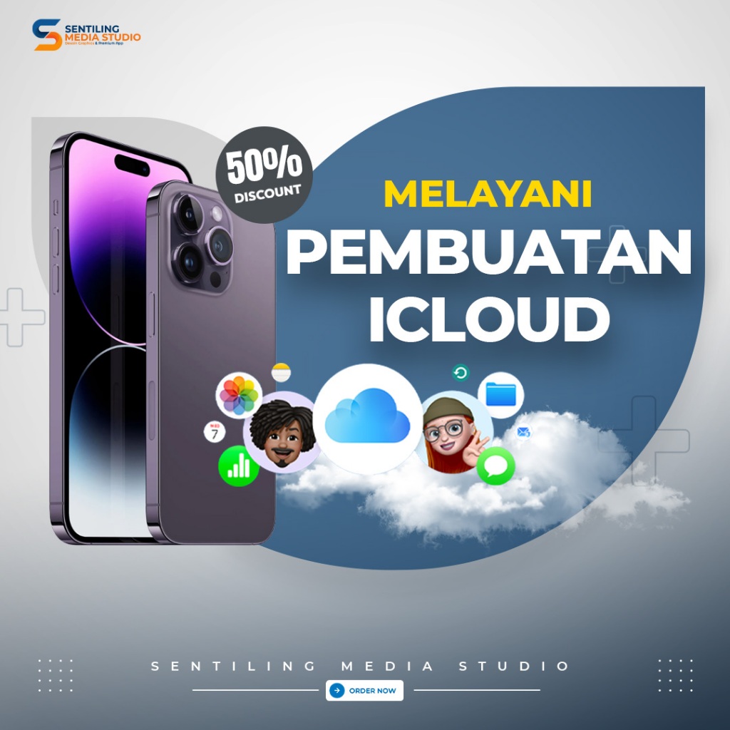 ICLOUD PEMBUATAN APPLE ID PERMANEN GARANSI