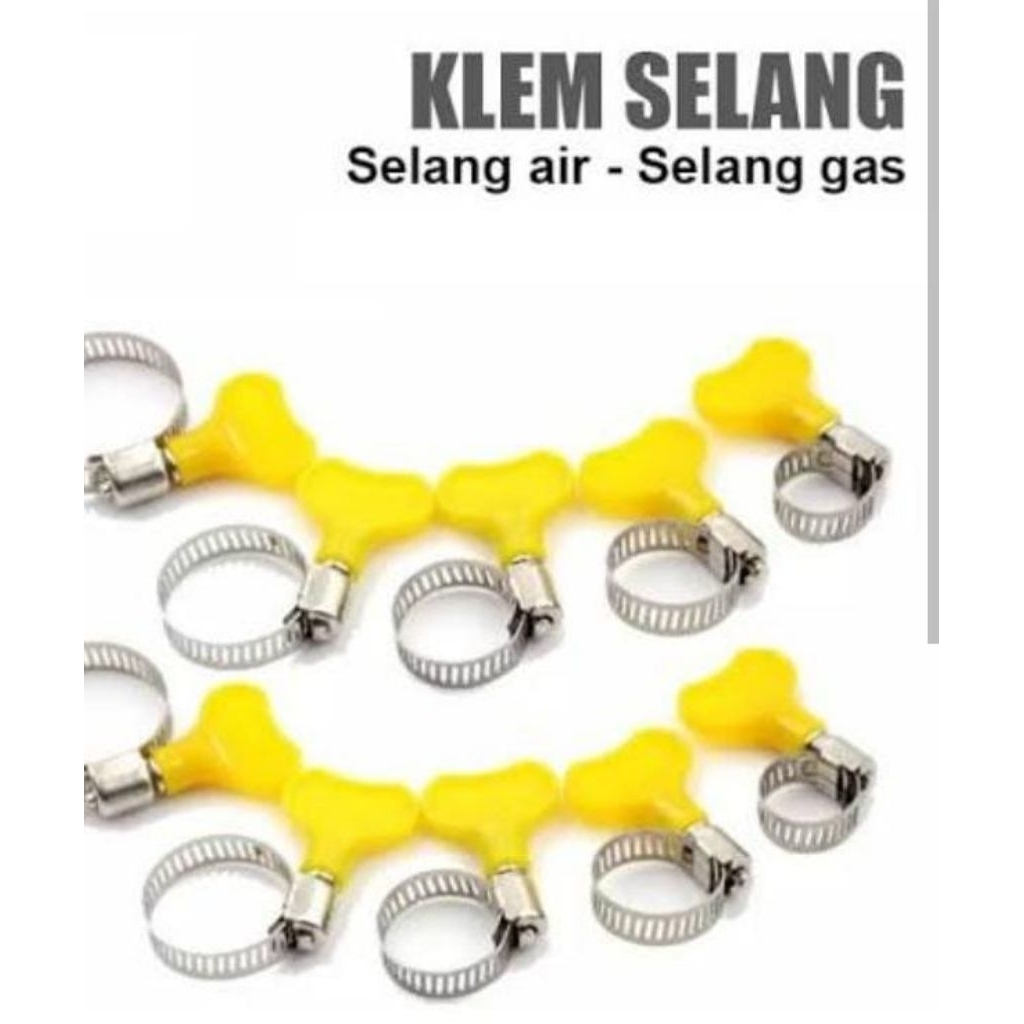 Klem Selang Regulator LPG Cincin Selang Regulator