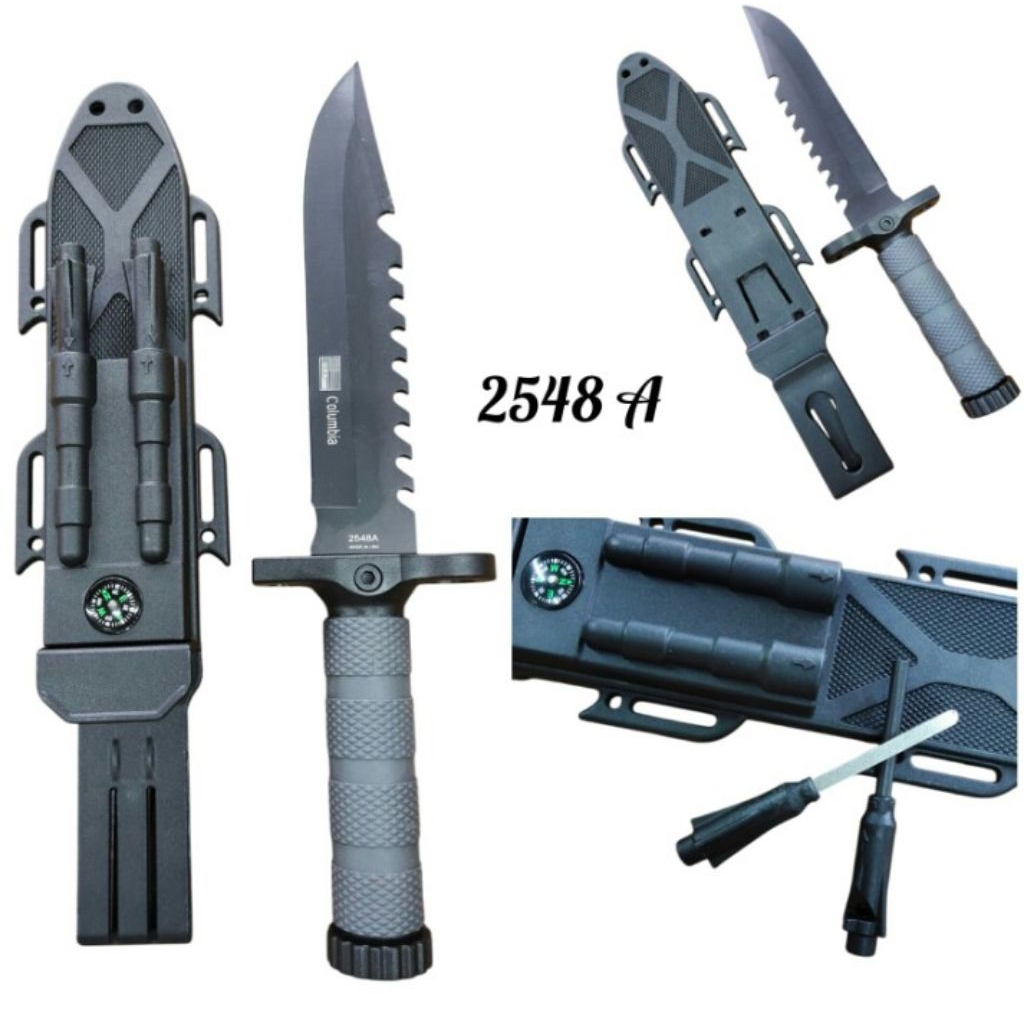 perkakas outdoor survival kit ps compas columbia p2548A/perlengkapan outdoor camping perkakas surviv