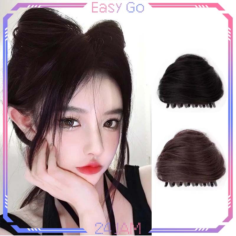 Cepol Jepit Rambut Palsu Wanita 1pcs Jepitan Rambut Palsu Wanita Cat Style Jepit Rambut Wig Korea Je