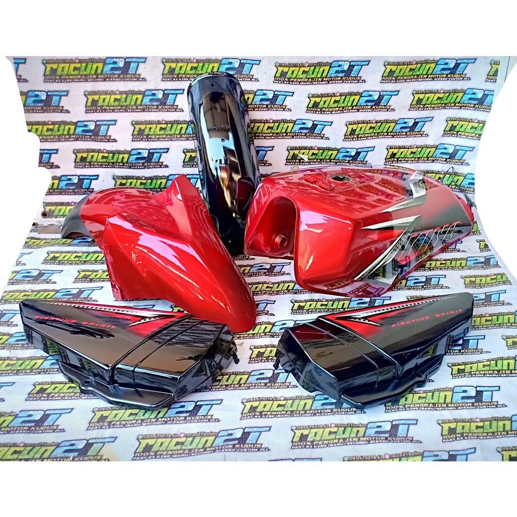 BODY SET RX KING 2008 MERAH