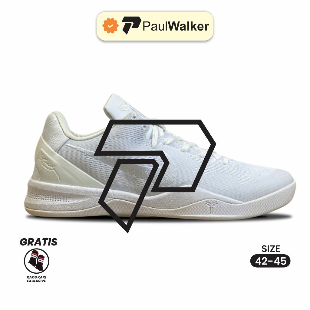Sepatu Basket Kbe8 (BNWB) Paul Walker ID