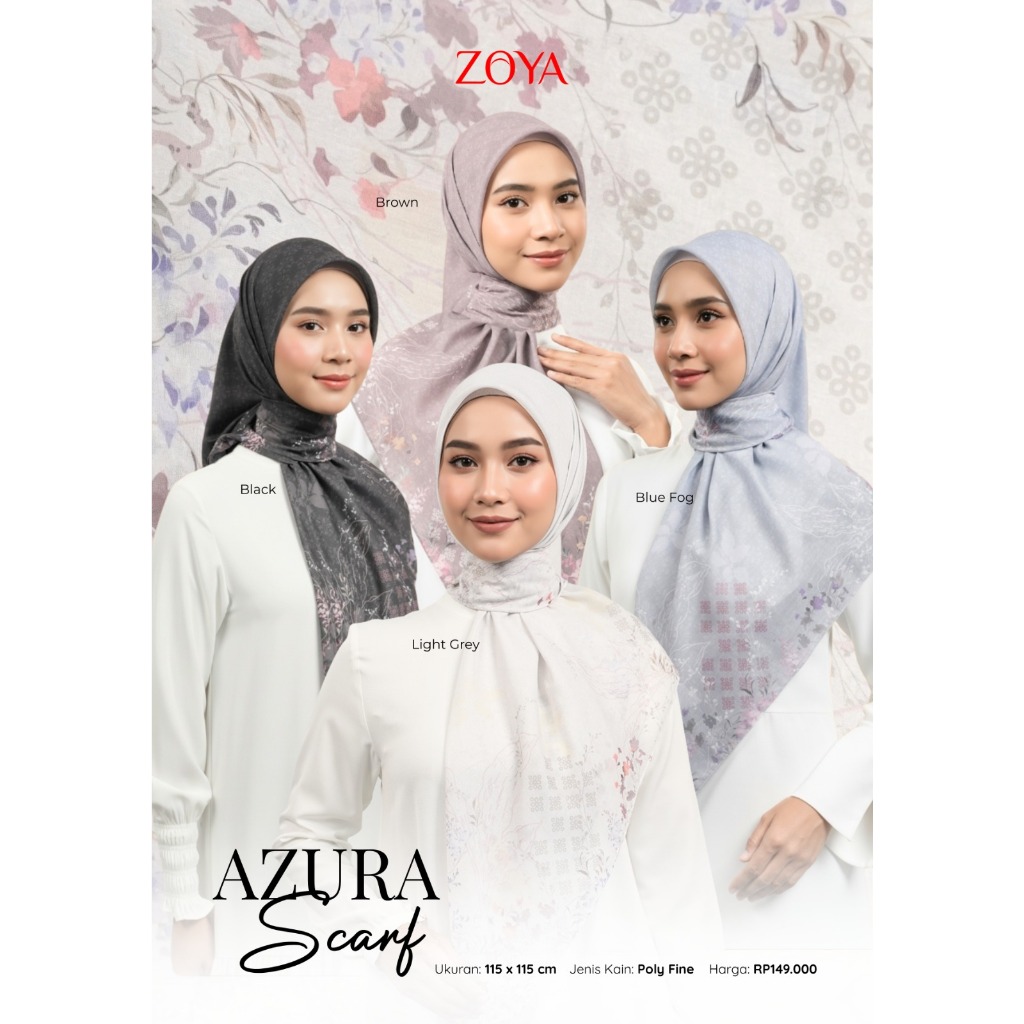 Azura Scarf Premium Zoya Magelang