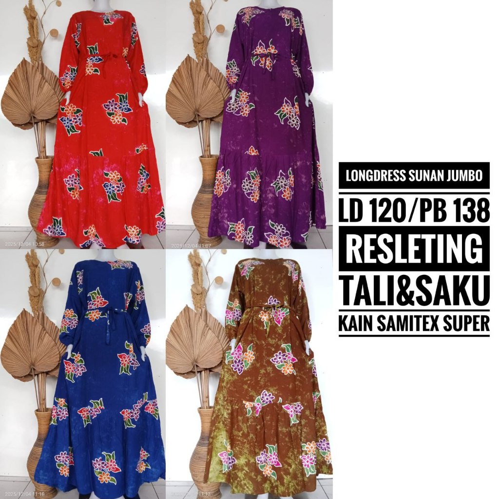 COD | LONGDRESS JUMBO SUNAN | LD 120 | DASTER KEKINIAN | DASTER BUSUI | DASTER | DASTER CAP | DASTER