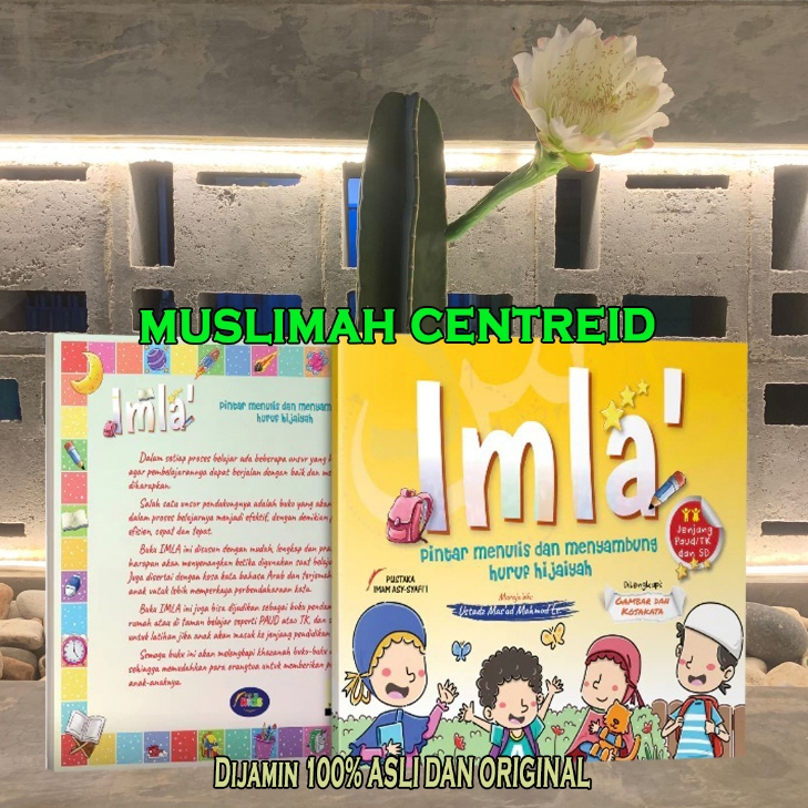 Buku Imla Menulis Huruf Hijaiyah Buku Anak Original
