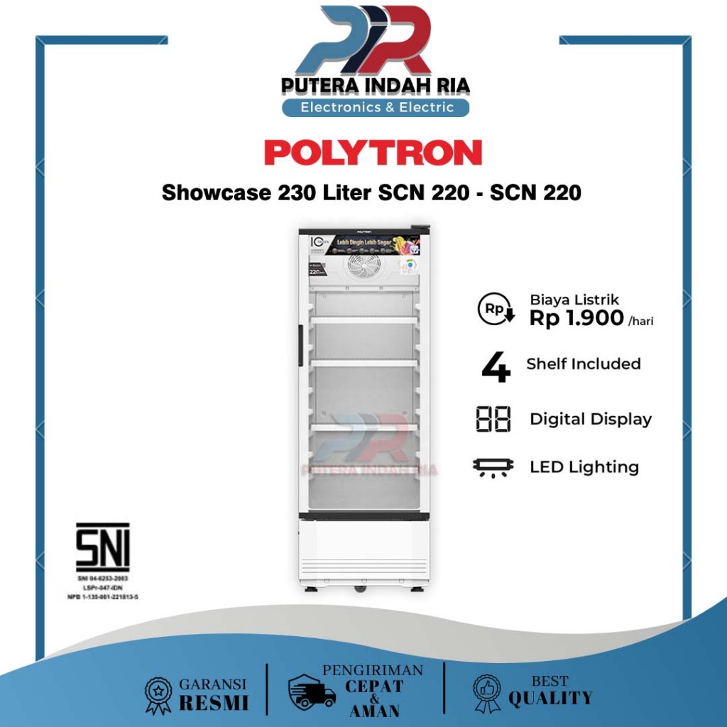 SHOWCASE POLYTRON SCN 220 / Showcase Fastcool 230 Liter SCN 220 - SCN 220