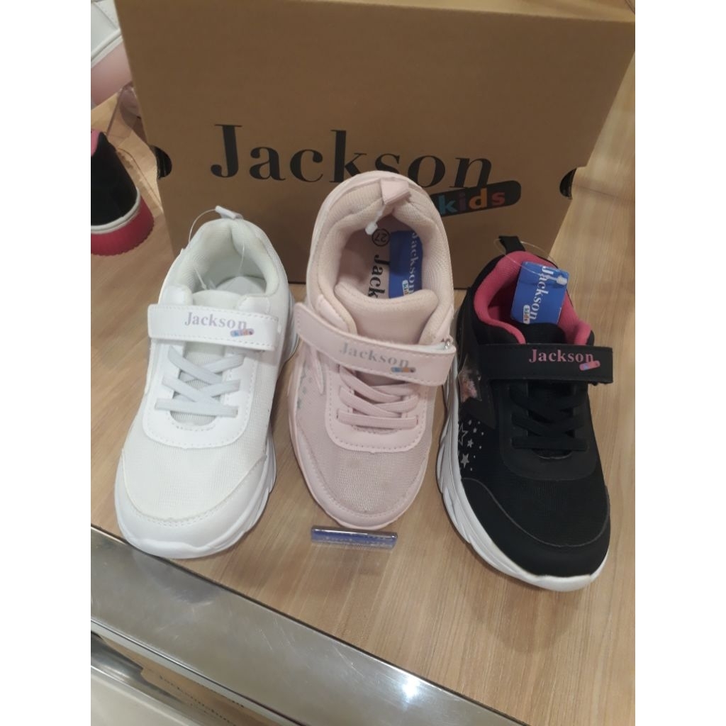 Jackson sepatu snakers anak perempuan size 26-35