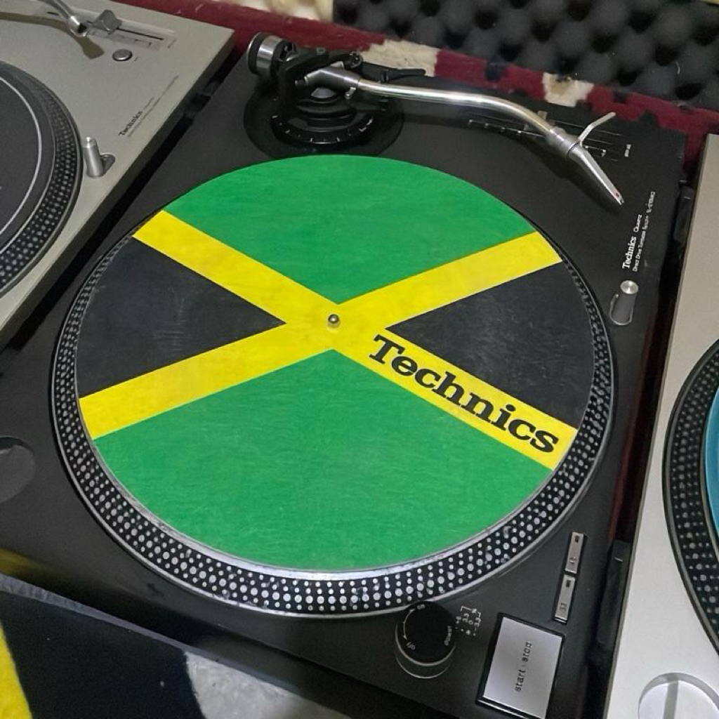 Slipmats Turntable Technics Jamaica (Original)