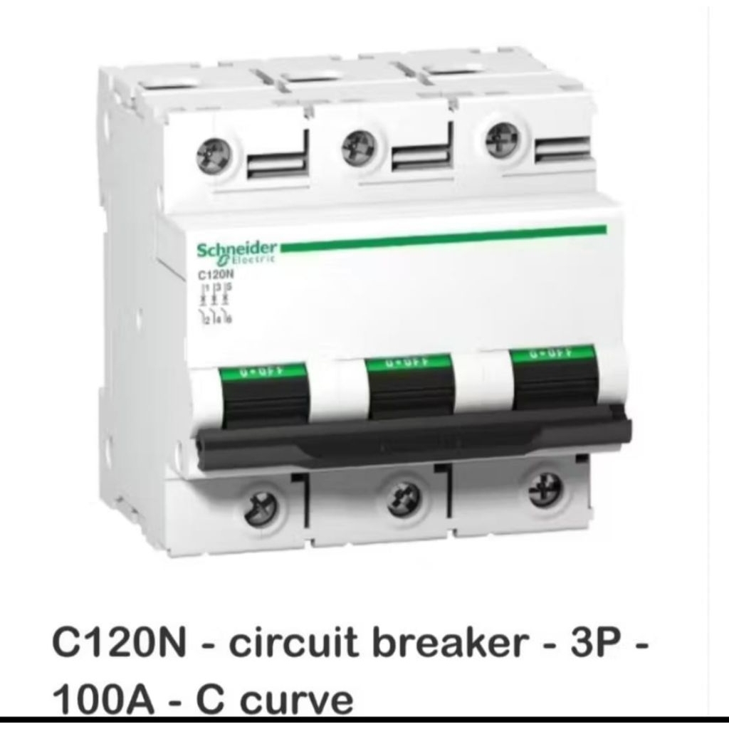 MCB SCHNEIDER C120N 3P 80A 100A 125A