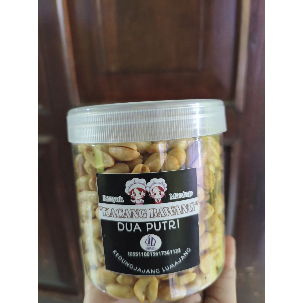 kacang bawang toples
