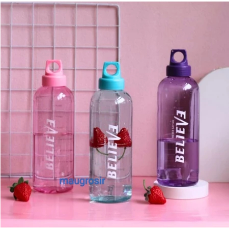 BOTOL MINUM PLASTIK BELIEVE 700ML TAKASIMURA STORE