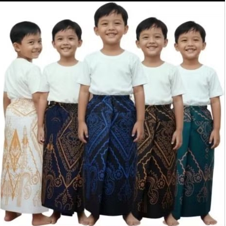 SARUNG INSTANT ANAK USIA 2-11 TAHUN BATIK BUKAN CELANA