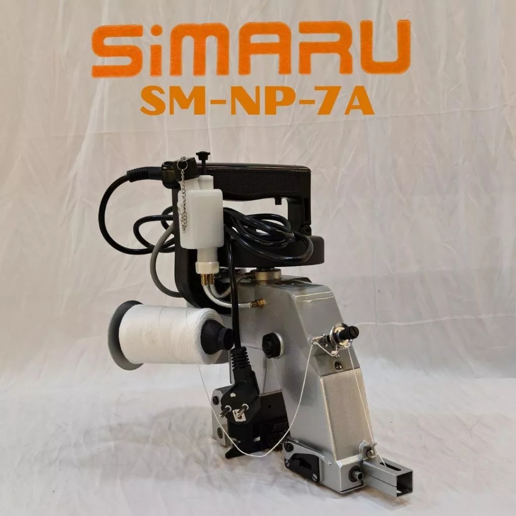 Mesin Jahit Karung Simaru NP-7A - Portable Bag Closer Simaru NP7A | Simaru Mesin Jahit NP 7A