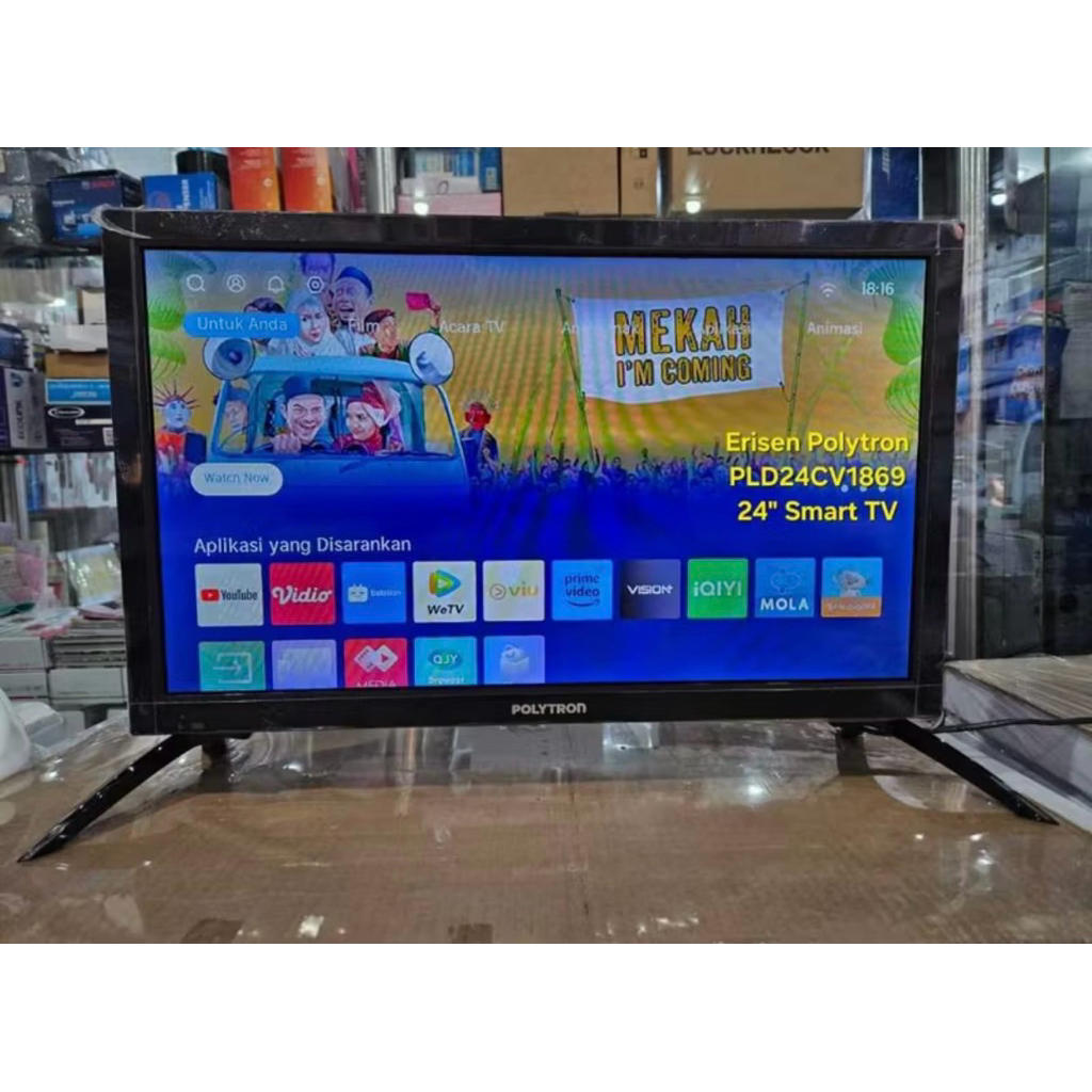 TV LED Polytron PLD-32CV1869 32 Inch Smart TV dengan DVB-T2