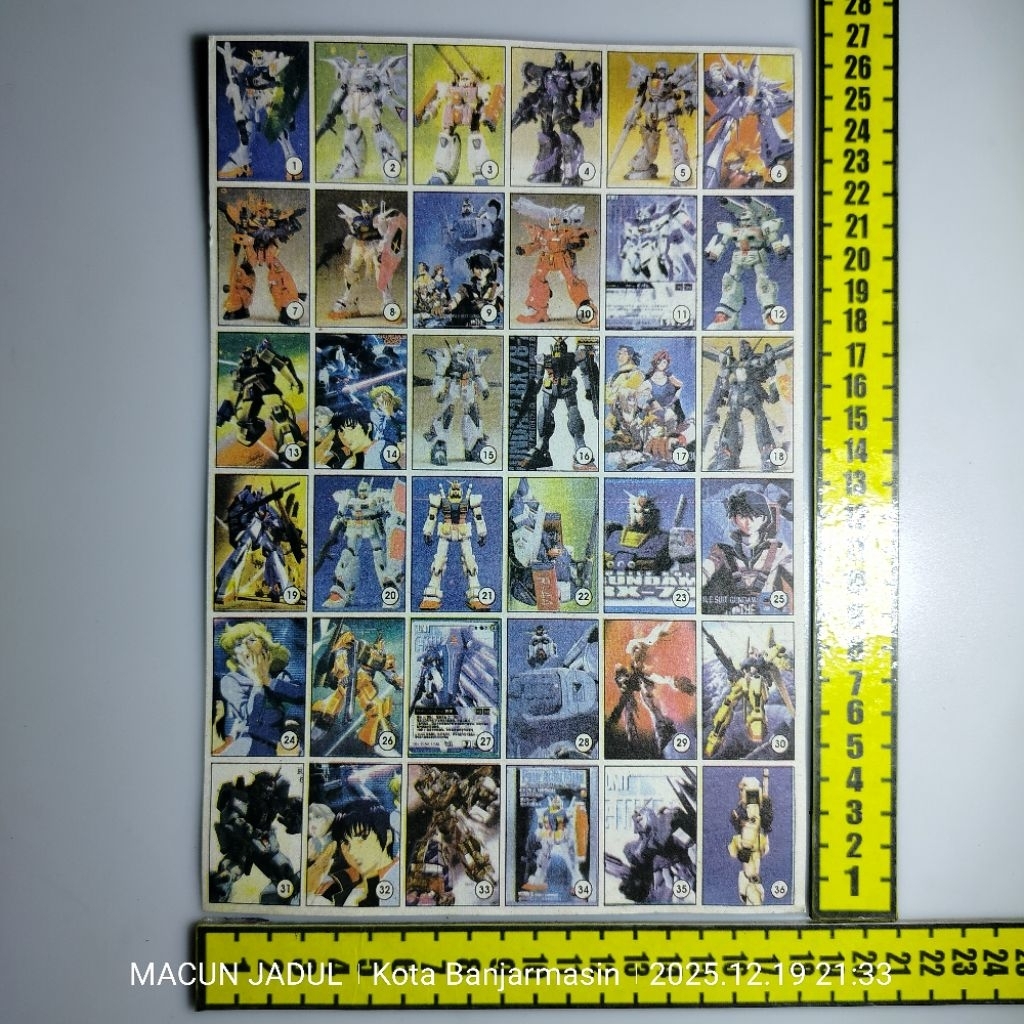 GAMBARAN UMBUL ROBOT GUNDAM, GAMBARAN JADUL, UMBUL JADUL, MAINAN JADUL, MAINAN NOSTALGIA