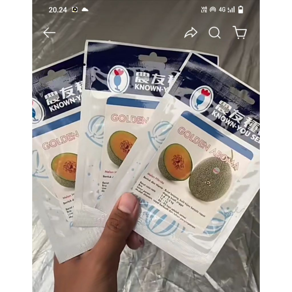 BENIH MELON GOLDEN AROMA F1 20 GRAM