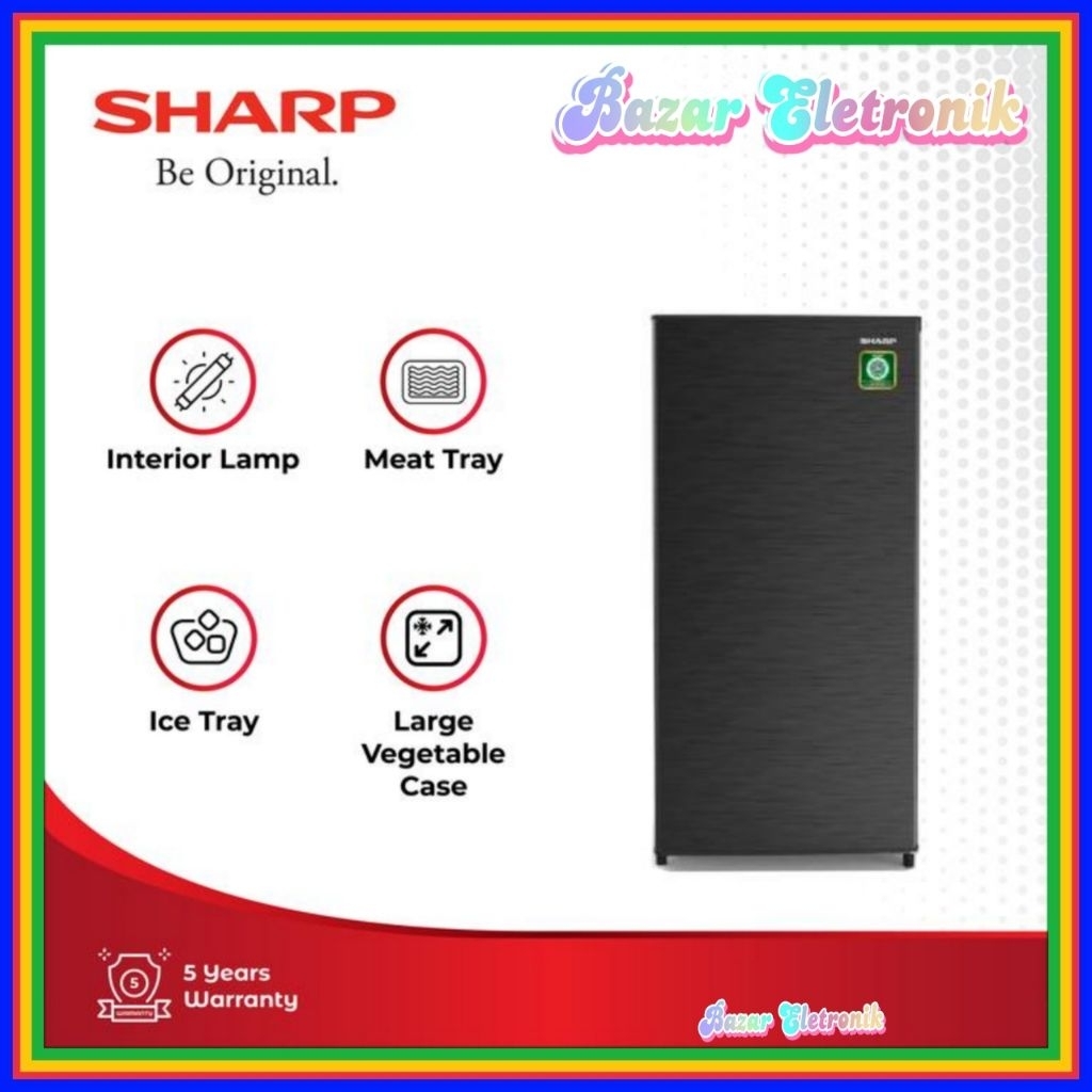 FREEZER SHARP 198 / FREEZER SHARP 8 RAK / FREEZER SHARP SJM 198 AHS 178 LITER