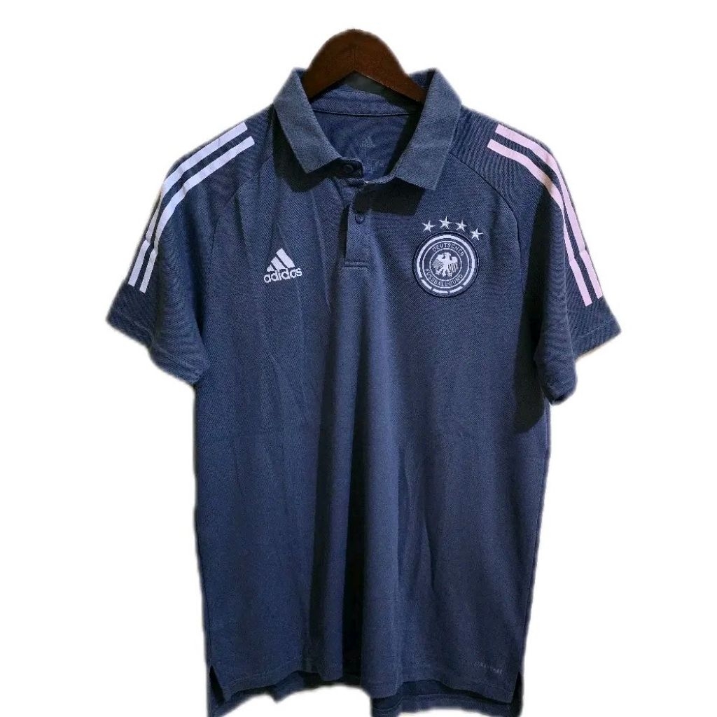 Kaos Adidas Germany Jerman Polo Shirt 2020/21 FI0771 Original 100% Excellent