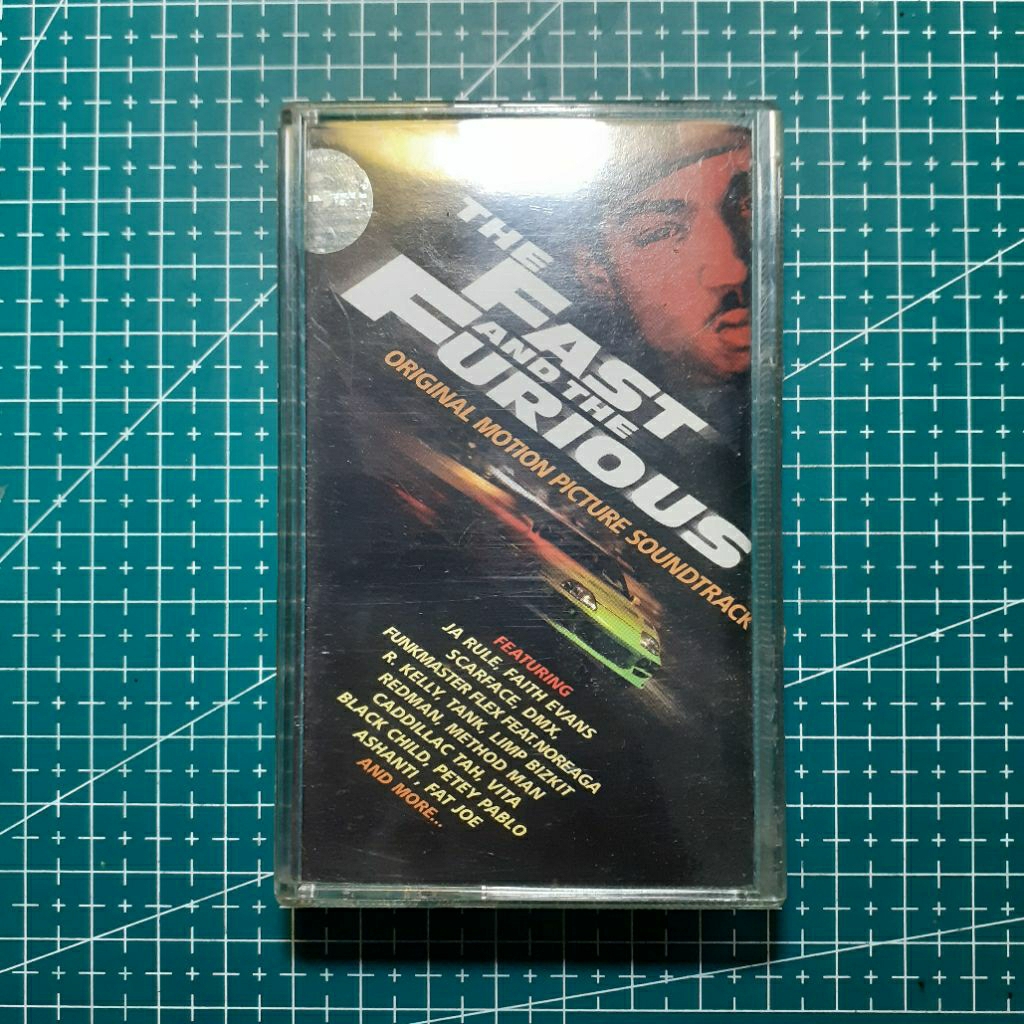 Kaset Soundtrack - OST The Fast And The Furious (Ja Rule, R. Kelly, Faith Evans, Fat Joe, Scarface, 