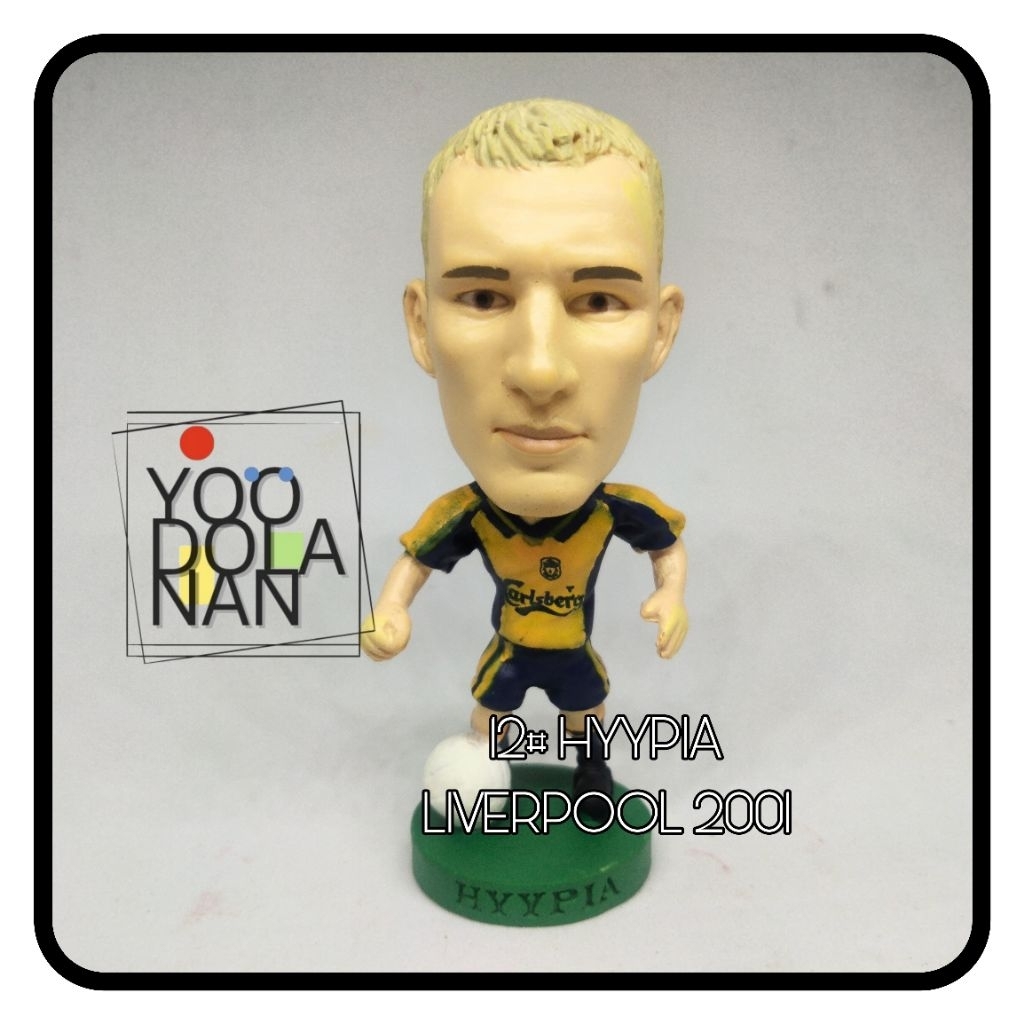 12# HYYPIA - LIVERPOOL 2001 CORINTHIAN PROSTARS FIGURE PEMAIN BOLA