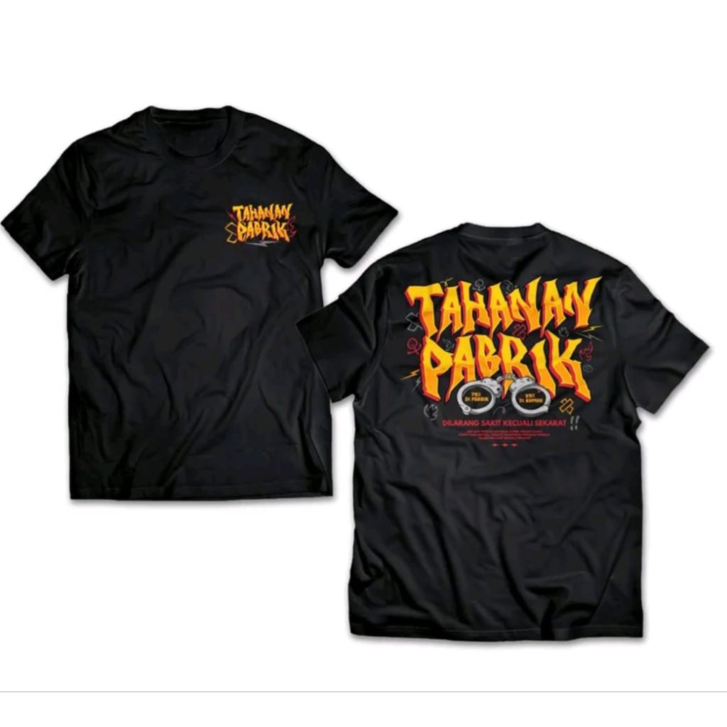 Kaos Tahanan Pabrik Kaos Distro Unisex